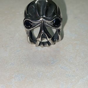 S. steel ring size 9